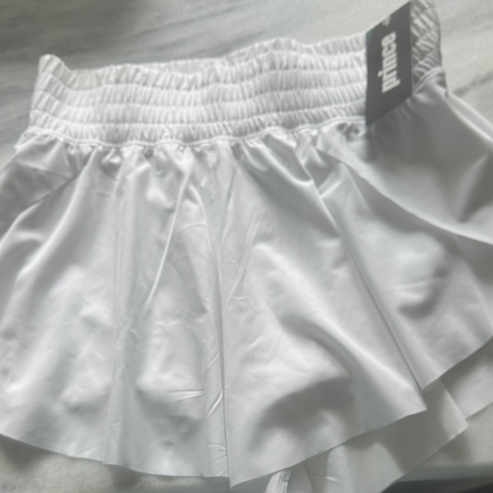 Prince White Tennis Skirt